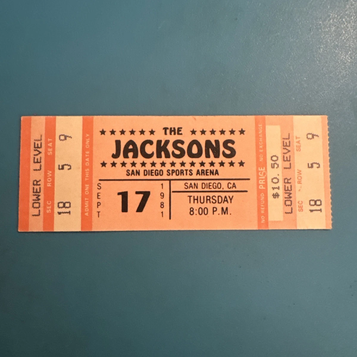 Preços baixos em Bilhete de Michael Jackson | eBay