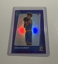 2021-22 Panini Donruss Optic Rated Rookie Prizm Miles McBride #174 Knicks