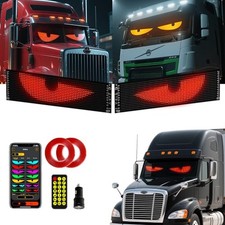 2PC Devil Eyes LED Lights for Car/Truck/SUV Windshield - 2PC 23.6 x 4.71 in