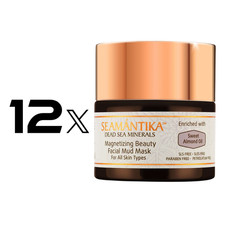 12x SEAMANTIKA Magnetizing Beauty Dead Sea Magnetic Facial Mud Mask  50ml DEAL