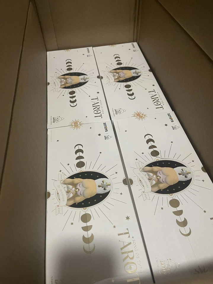 Juego completo de figuras de caja ciega serie Tarot Laplly 52 piezas 52TOYS nuevo sellado Foto 4 de 4