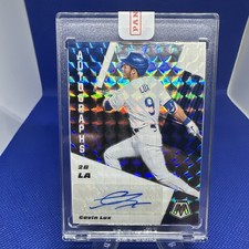 2021 Panini Mosaic - Autographs Mosaic Gavin Lux Factory Sealed Redemption