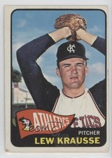 1965 Topps Lew Krausse #462 0ae