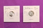 2026 P & D Emerging Liberty Dimes "BU"  In Coin Flips! **FREE SHIPPING**#wj591