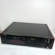 SONY CDP-X55ES CD Player High Density Linear Converter Vintage w/genuine remote