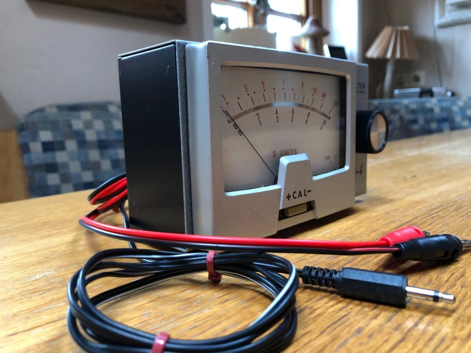 S-Meter -GEPRÜFT- CB - Master MD 4 -Top Zustand- FUNK S - Meter Groß Amateurfunk - Bild 3 von 4