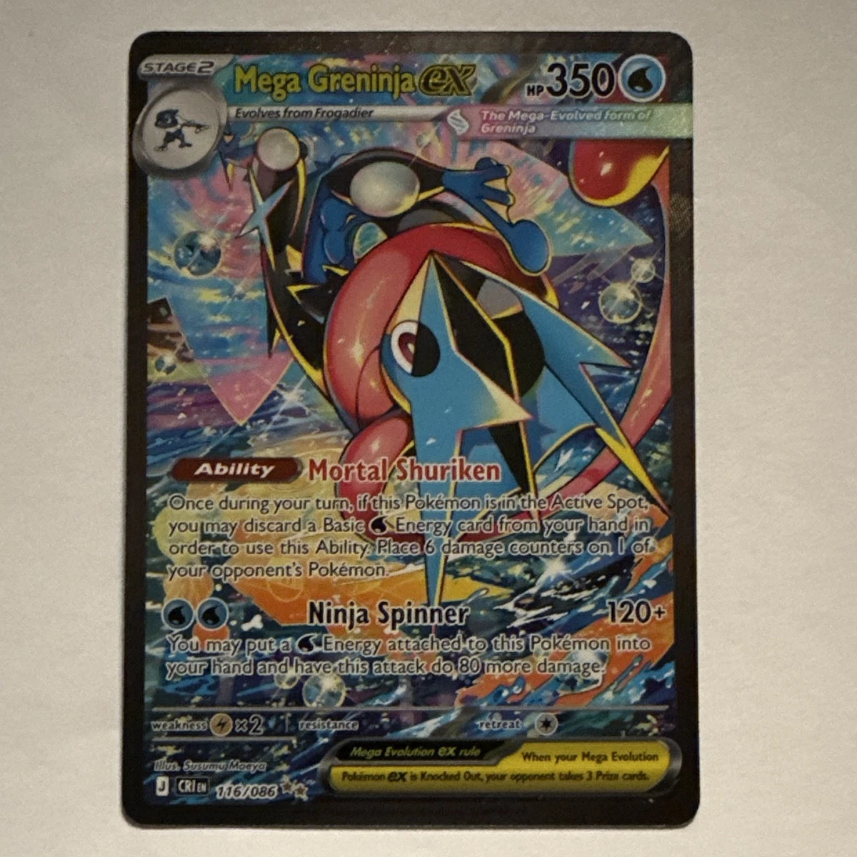 Greninja Ex Pokémon TCG Cards for sale | eBay