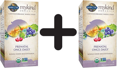 2 x Garden of Life Mykind Organics Prenatal Once Daily - 30 (1.415,83 EUR/kg)