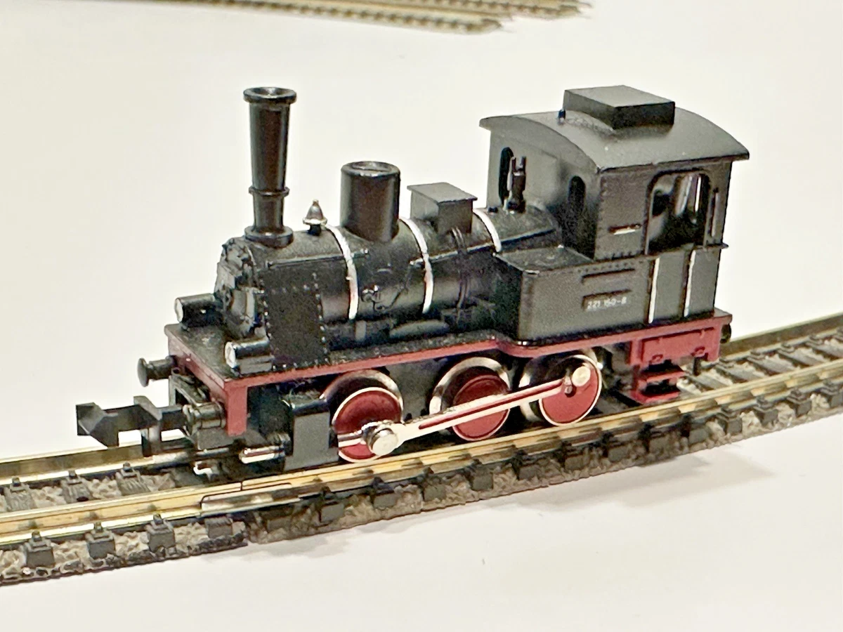 Deutsche Bahn N Steam Locomotive Model Railroad Locomotives for