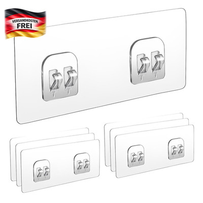 Ganchos adhesivos para pared impermeables organisador baño cocina resistente