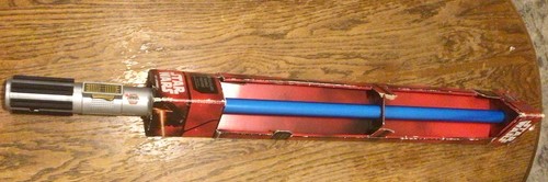 Disney Star Wars Rey’s Blue Lightsaber Dueling Effects Rumble Clash NEW NIP - Picture 1 of 8