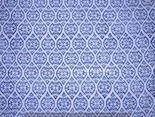 Indian 5 Yard Fabric Cotton Dress Material Sanganeri Floral Print Hand Block