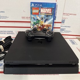 Sony PlayStation 4 Slim Console 500GB (CUH-2015A) w/ Controller( Tested Working)