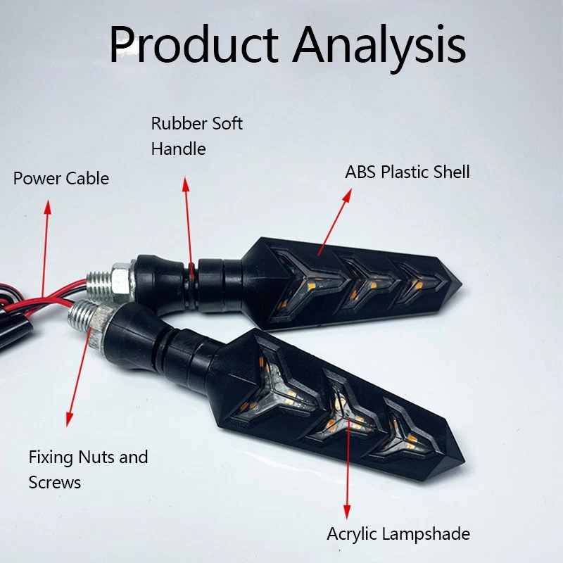 4x Turn Signal Light Indicator For Honda CRF250X 450X XR250 XR400 CRF XR VTR CBR - Image 2 of 4