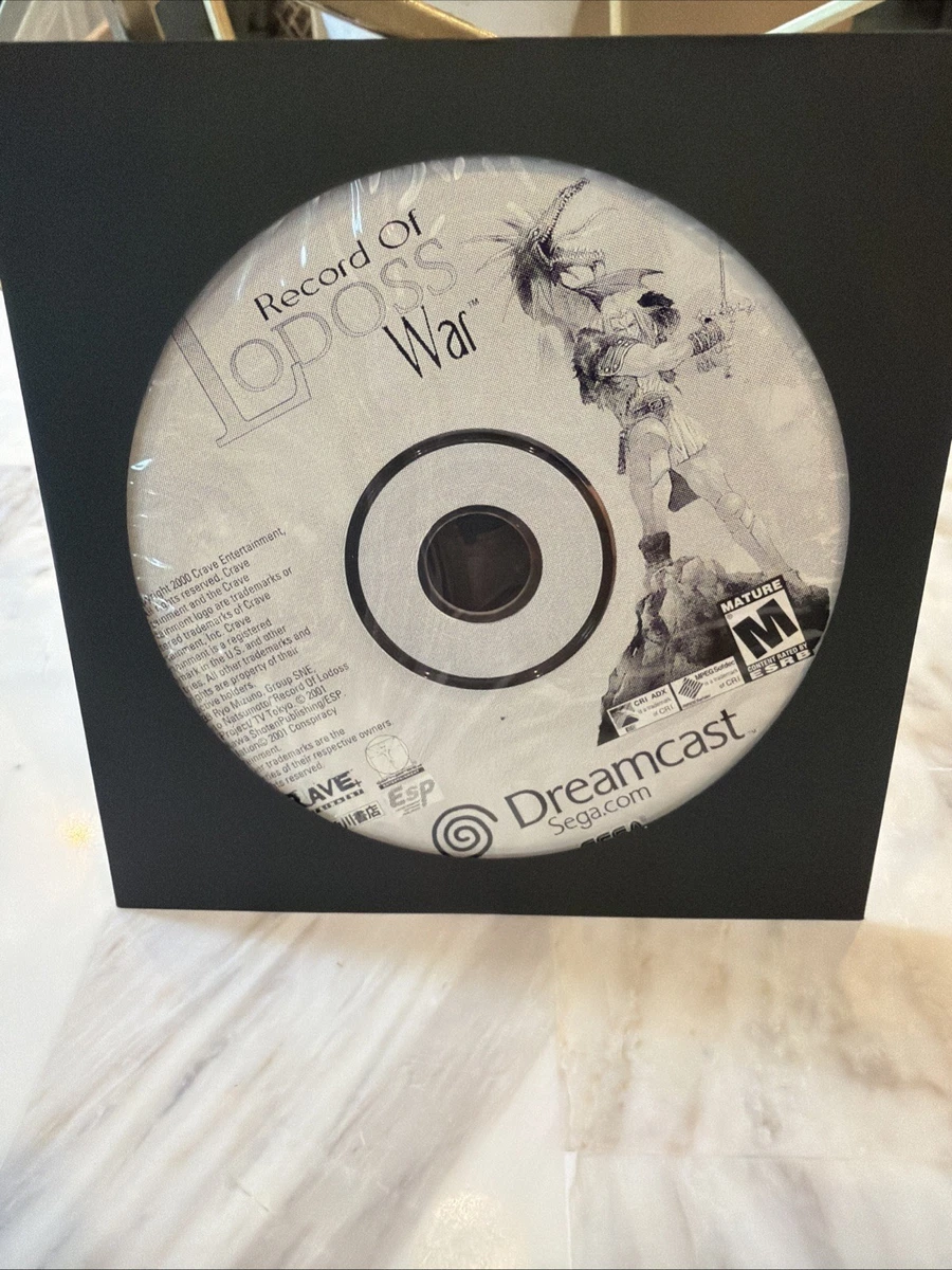 Sega Dreamcast Record of Lodoss War Video Games for sale | eBay