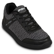 KR Strikeforce Men's Flyer Mesh Black/Steel Bowling Shoes