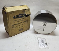 Bobrick B-2890 Single Jumbo-Roll Surface-Mounted Toilet Tissue Dispenser (No Key