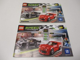 LEGO 75874 SPEED CHAMPIONS Chevrolet Camaro Drag Race with original box and BA