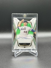 2019 Topps Five Star Jacob deGrom On-Card Auto 11/15 #FSA-JD Mets