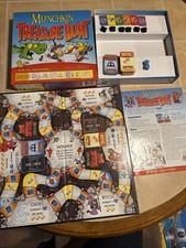 Munchkin Treasure Hunt Board Game, Steve Jackson, Pre-owned, Complete