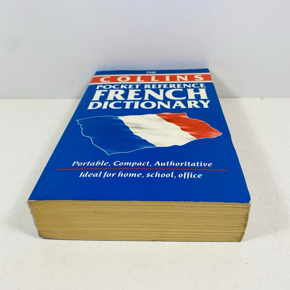 The Collins Pocket Reference French Dictionary (Medium Paperback, 1989) - Image 4 of 4