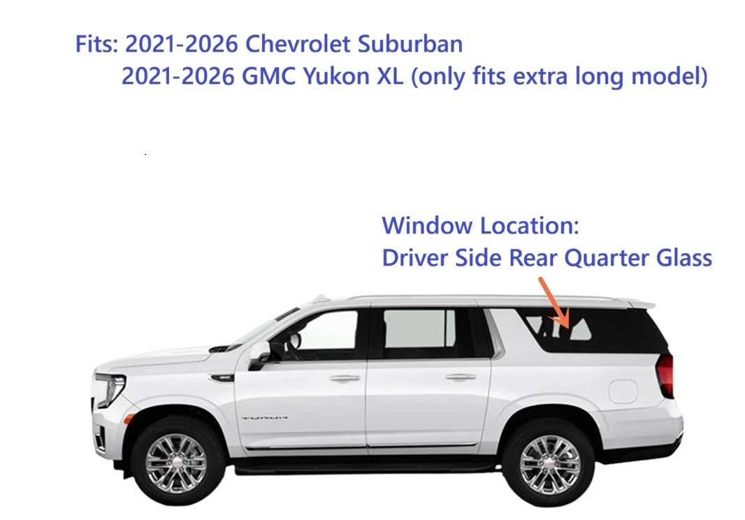 Rear Auto Glass for Chevrolet Suburban for sale | eBay