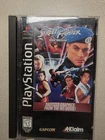 Capcom Acclaim Street Fighter: The Movie PS1 Manual Multiplayer Digitized Graph…