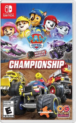 NINTENDO SWITCH PAW PATROL RESCUE WHEELS CHAMPIONSHIP BRAND NEW FACTORY SEALED