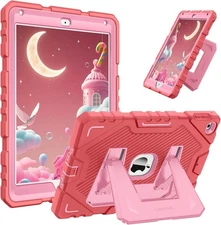 Kickstand Case for iPad (9.7-Inch,2018/2017 Model, 6th/5th Gen) Shockproof Cover