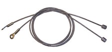 1987-1991 Chrysler Lebaron New Convertible Top Side Tension Hold Down Cables. Pr 1987-1991 Chrysler Lebaron New Convertible Top Side Tension Hold Down Cables. Pr
