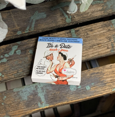 NEW TheBalm Powder Blush - # It's A Date 0.23oz Womens Make Up