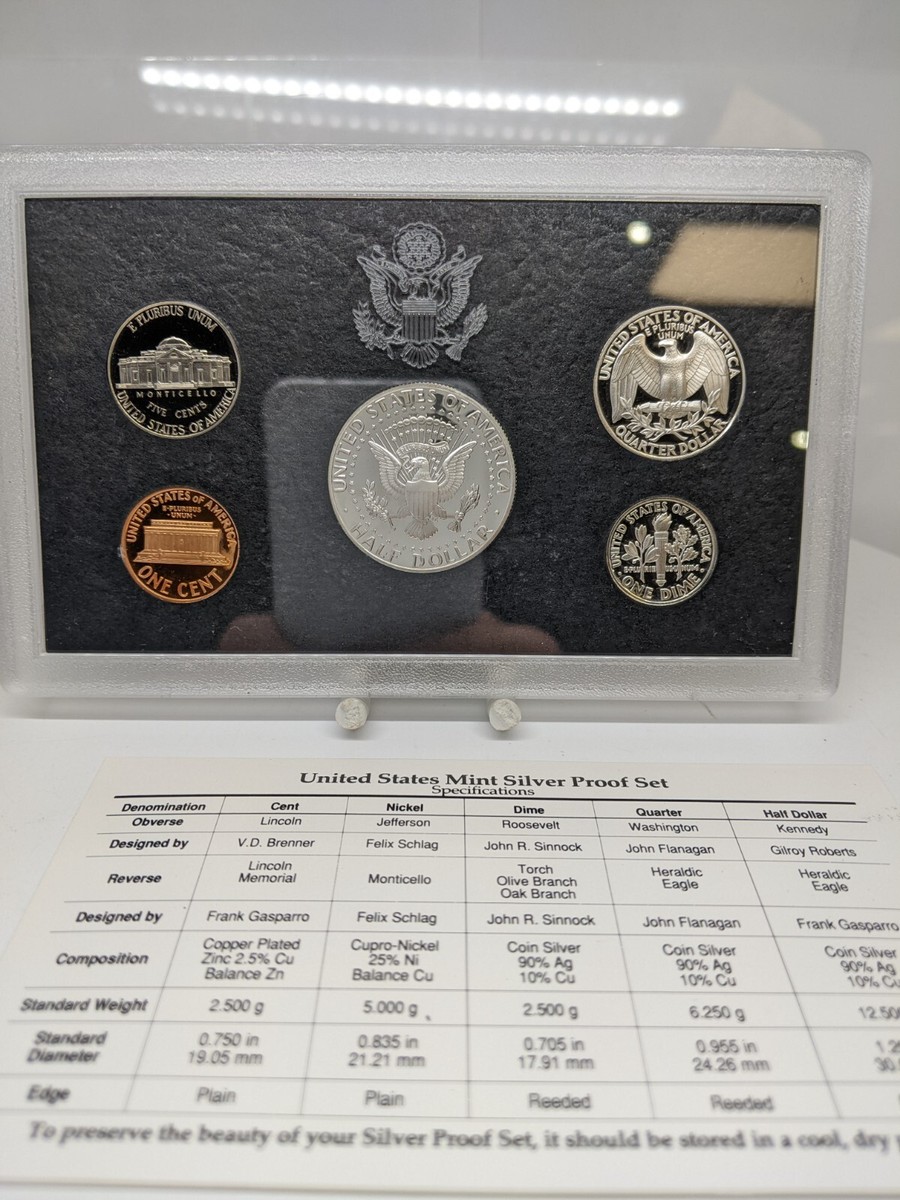 1998-S US Mint SILVER Proof Set W/ Original Government Packaging