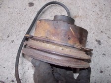 Mccormick Farmall F20 Ih Tractor Crankshaft & Double Belt Drive Pulley Rare