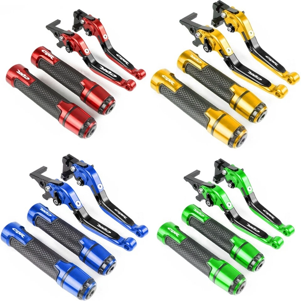 Puños de mano y palanca de embrague de freno de manillar para Honda CB650R CBR650R CB650FCBR650F Foto 4 de 4