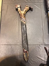 REALISTIC FOAM BLOODY WEAPON TOOL HALLOWEEN HORROR MOVIE framing hammer PROP 