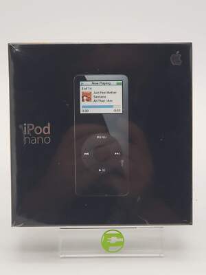 APPLE iPod nano第1世代 2GB ブラックPA100J/A未開封 iPod Nano 1st Gen