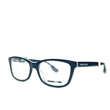McQ MQ0045O 001 Eyeglasses Frames Tortoise Black Square Full Rim 54-17 140 mm
