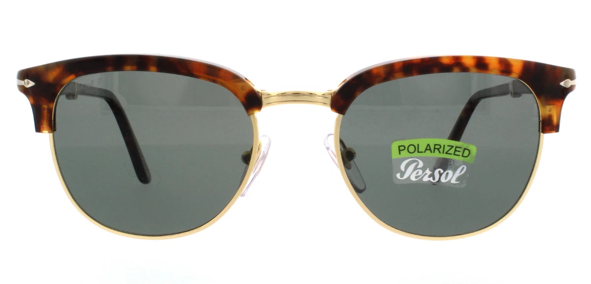 Persol Eyewear PO3132S 108 58 51 Havana Frame Green Glass eBay