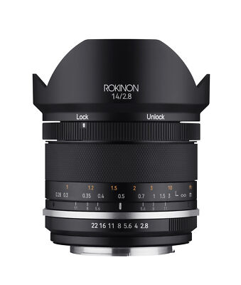 Rokinon 14mm F2.8 SERIES II Full Frame Ultra Wide Angle Lens for Canon EF SE14-C