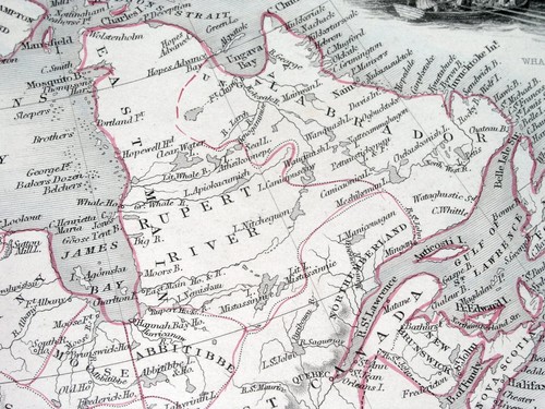 1849 TALLIS RAPKIN MAP BRITISH AMERICA CANADIAN WASHINGTON RUSSIAN ALASKA CANADA - Picture 12 of 18