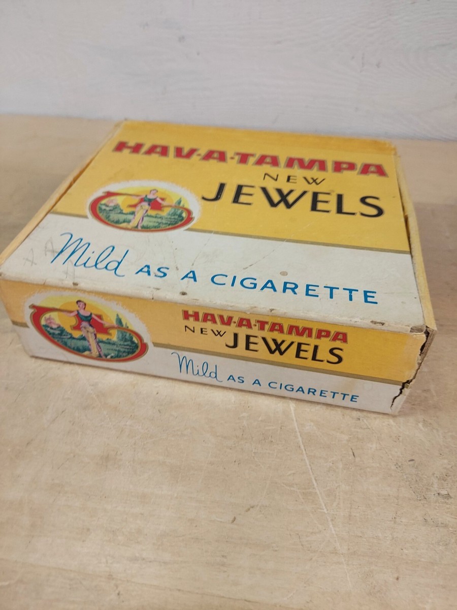Vintage Hav-a-Tampa New Jewels Cigar Box | eBay