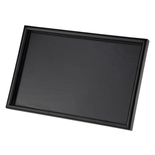 Rectangle Shape Solid Wood Tea Coffee Snack Food Serving Tray Plate Restauran AA - Picture 11 of 12