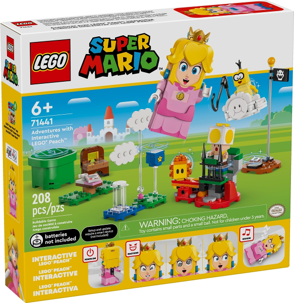 Lego Adventures with Interactive LEGO Peach 71441 Super Mario