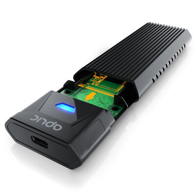 SSD M.2 NVMe Gehäuse USB 3.2 Gen 2 auf PCIe 3.0 und SATA bis 10Gbps SATA zu USB