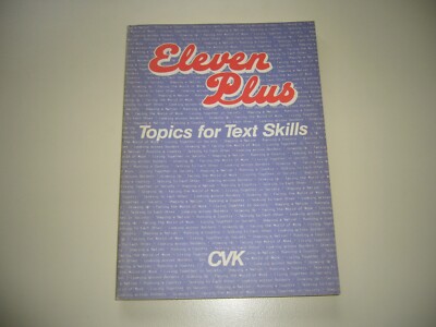 Eleven Plus - Topics for Text Skills (Schülerbuch)