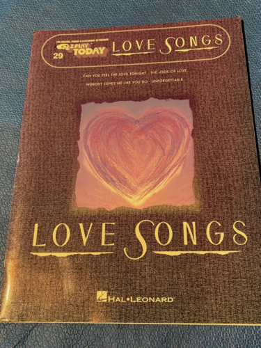 EZ PLAY Love Songs Song Book Loc OB - Afbeelding 1 van 11