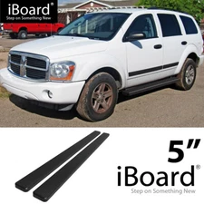 APS Running Board Side Step Nerf Bars 5in Black Fit Dodge Durango 04-10
