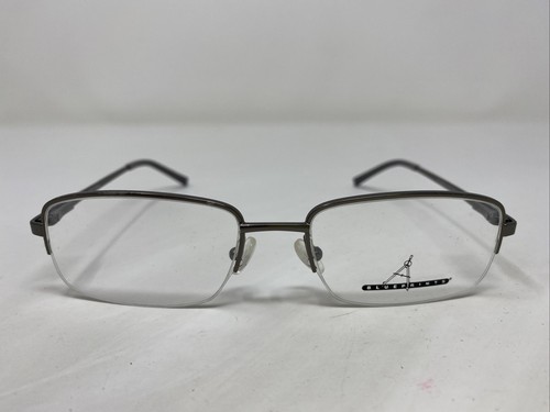 Blueprints BP 1008 Satin Gunmetal 54-18-145 Metal Half Rim Eyeglasses Frame &L09
