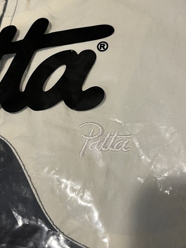 Patta “Waves” Black/Ghost Gray - Track Suit Set - Top/Bottom - Size Small - NWT - Picture 4 of 11
