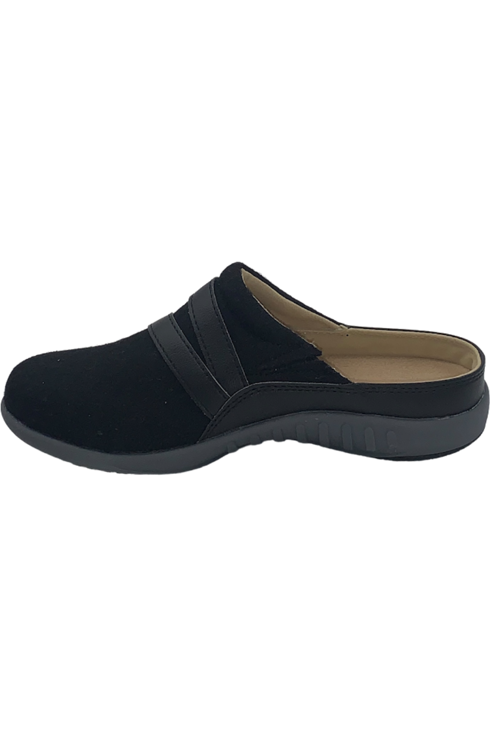 Spenco Orthotic Wool SlipOns Ashton Black eBay